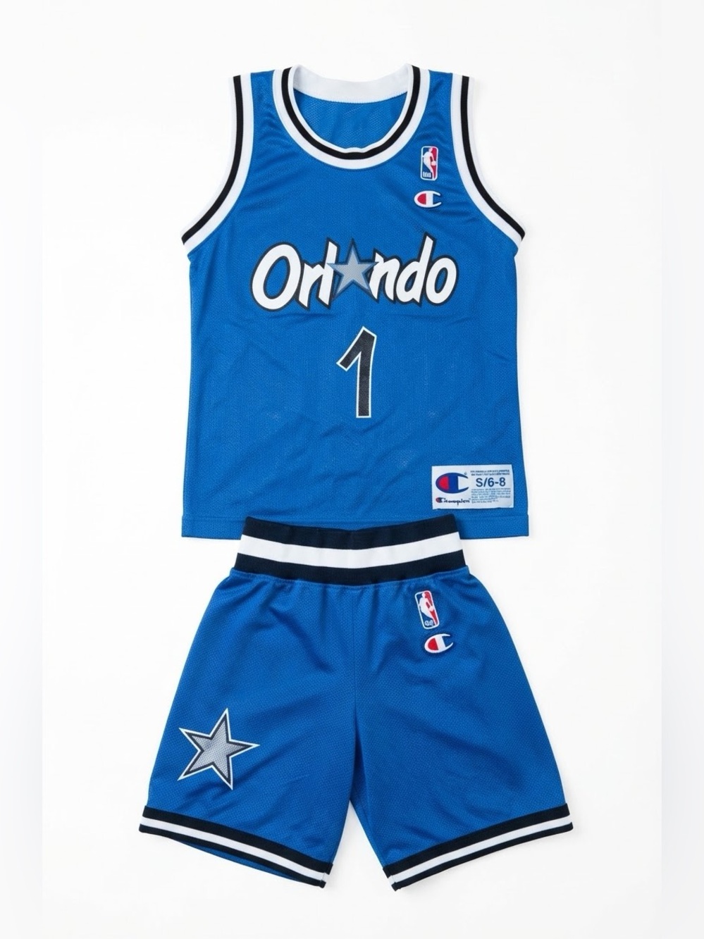 NBA Orlando Magic Penny Hathaway Youth Vintage  Basketball Jersey and shorts